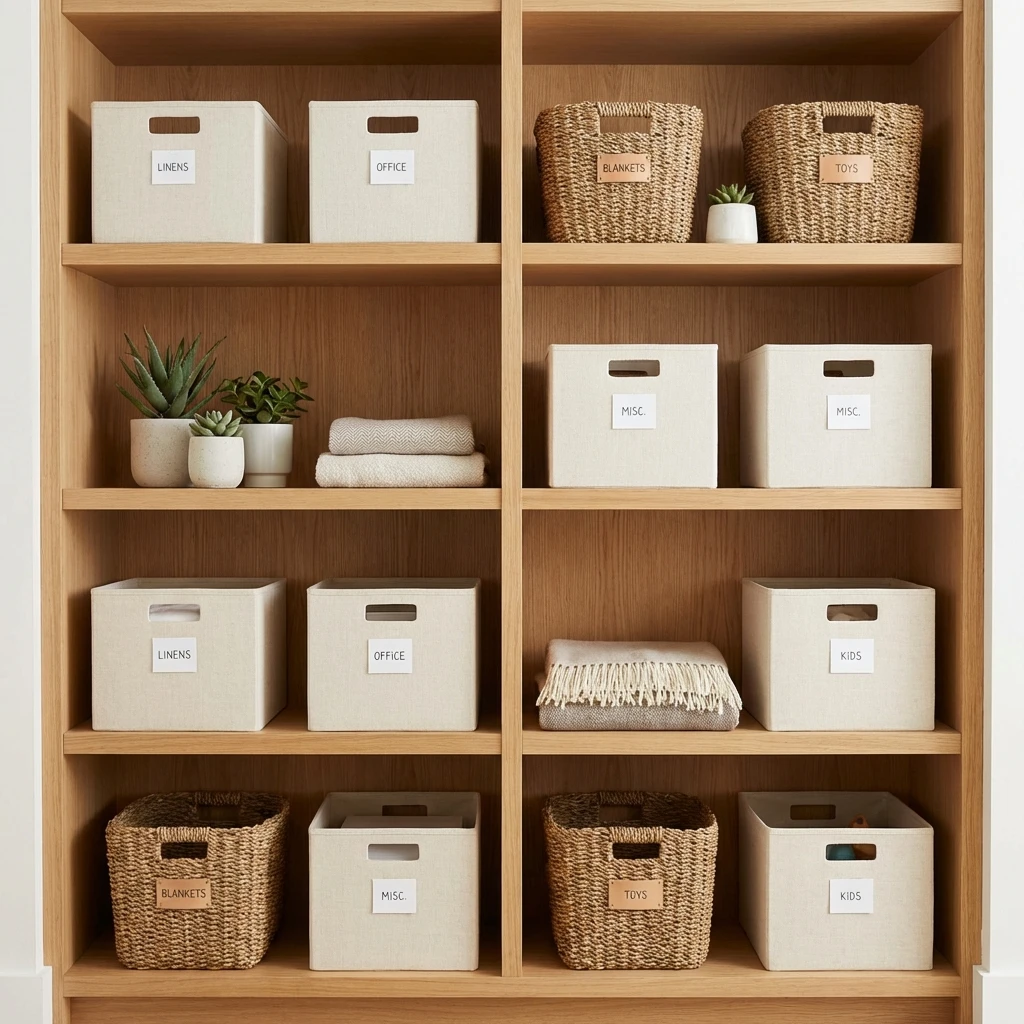 Organisasi rumah yang rapi dan terstruktur